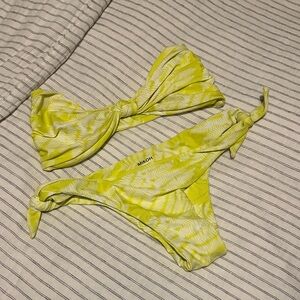 Mikoh Lemon Fern Bikini Set